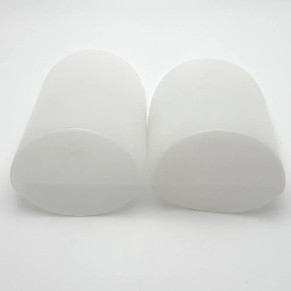 Vintage Tupperware Orlando Scoopers Frosted White Set of 2 Model 228-7